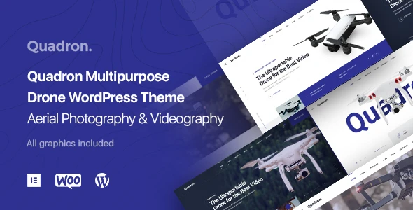 Quadrone – Drone, UAV, Video Pilot WordPress Theme