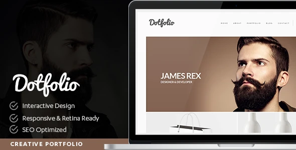 Dotfolio – Creative WordPress Theme