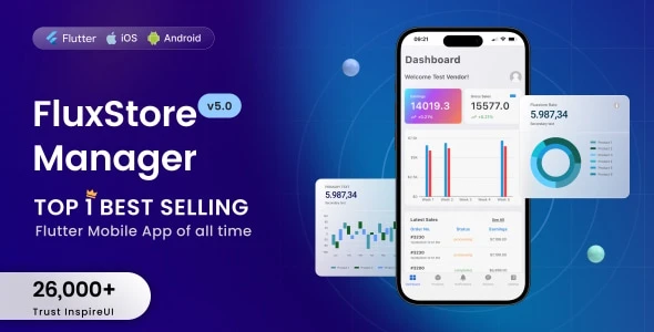 FluxStore Manager – Vendor and Admin Flutter App for Woocommerce